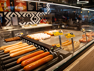 Convenience store backline